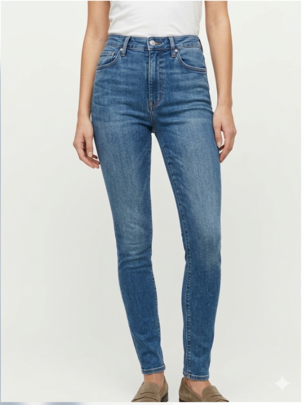 Reformation Serena High Skinny Jeans in Kasai Wash Size 28